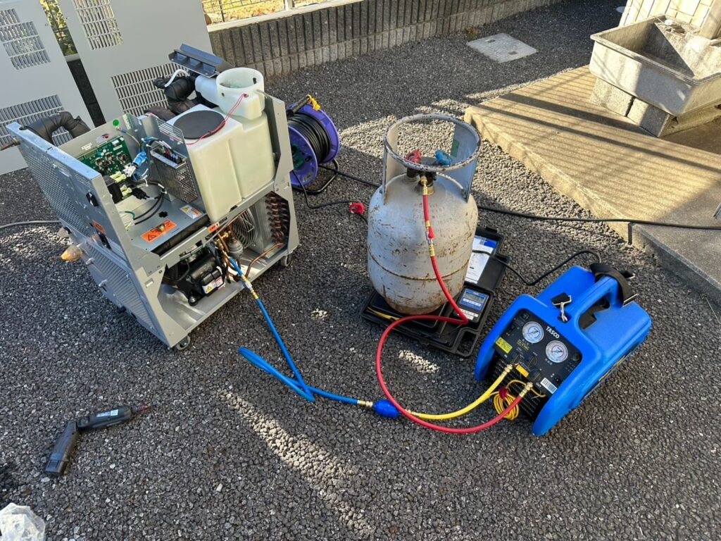 フロン回収・破壊処理
